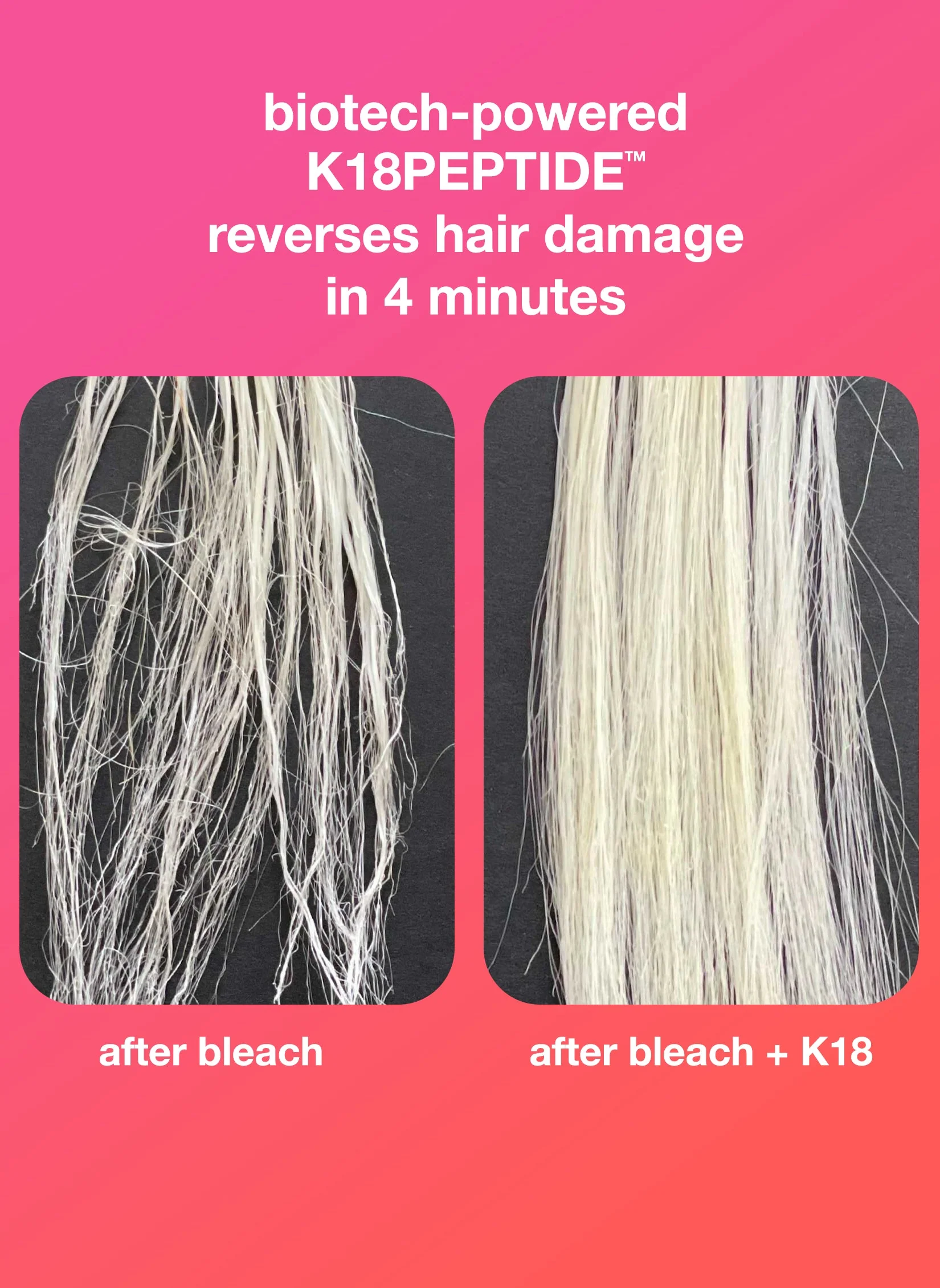 Full Size Leave-in Molecular Repair Hair Mask (50mL) - K18™ Peptide - Image 3